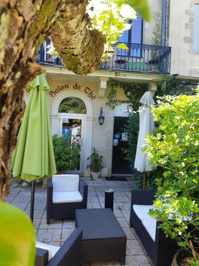 Saint-Macaire Appart'Hotel Les Tilleuls المظهر الخارجي الصورة